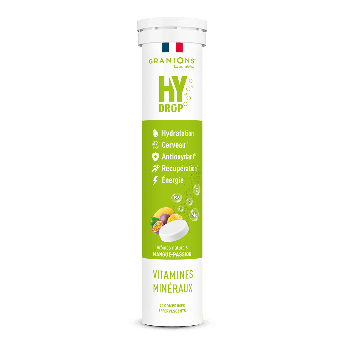 Pastille hydratation Électrolytes HYDROP
