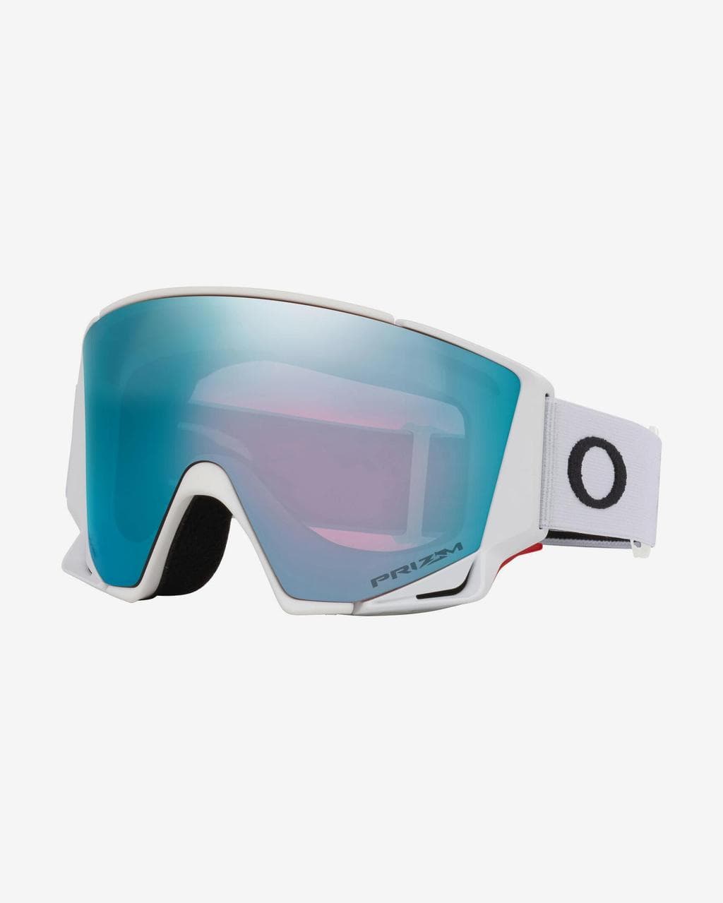 Masque Oakley Flow Scape M Matte White avec lentille Prizm Snow Sapphire Iridium + Prizm Snow Iced Iridium